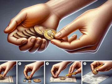 Steps to Properly Handle Coins